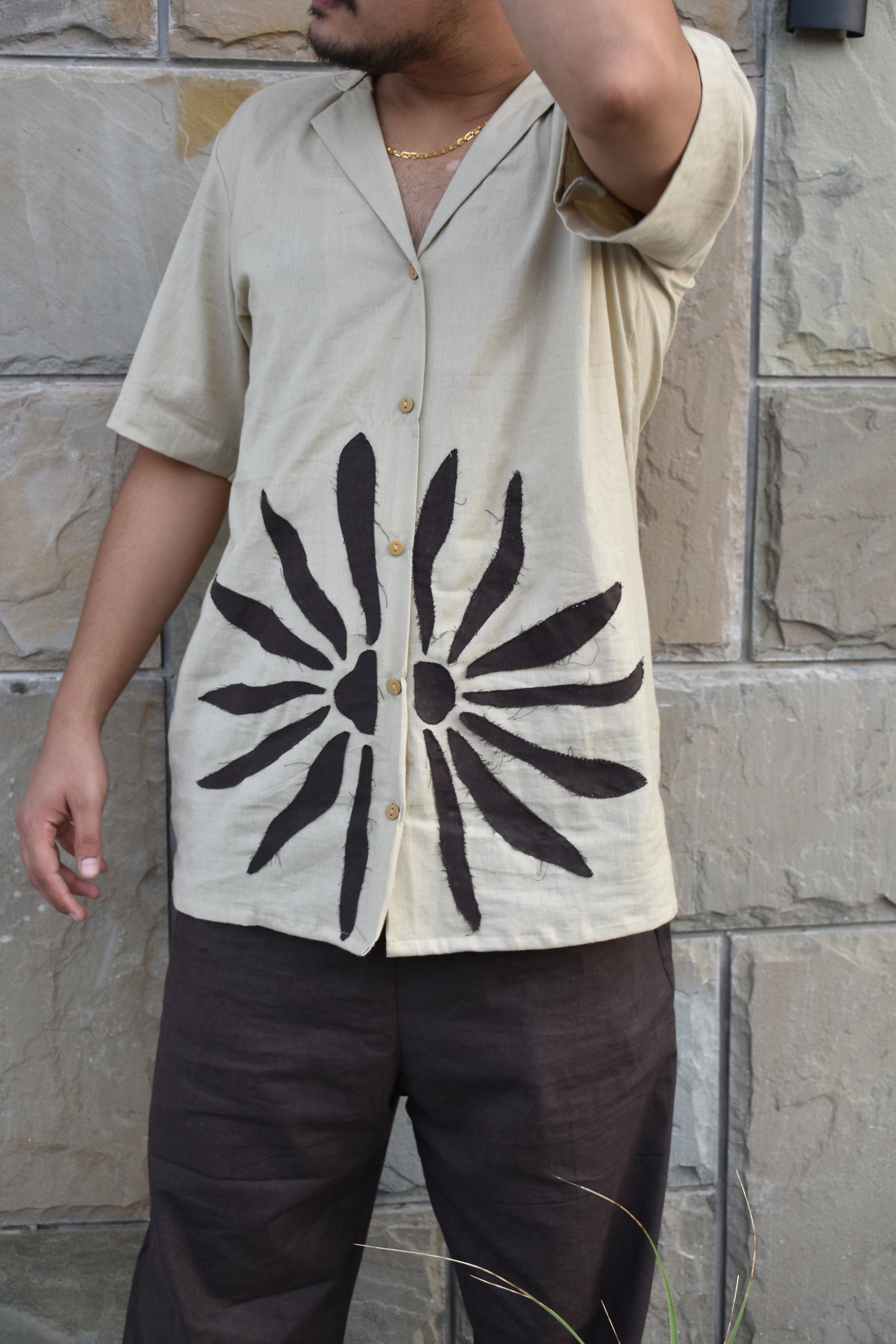 Men’s Cotton-Linen Shirt | Handcrafted & Trending
