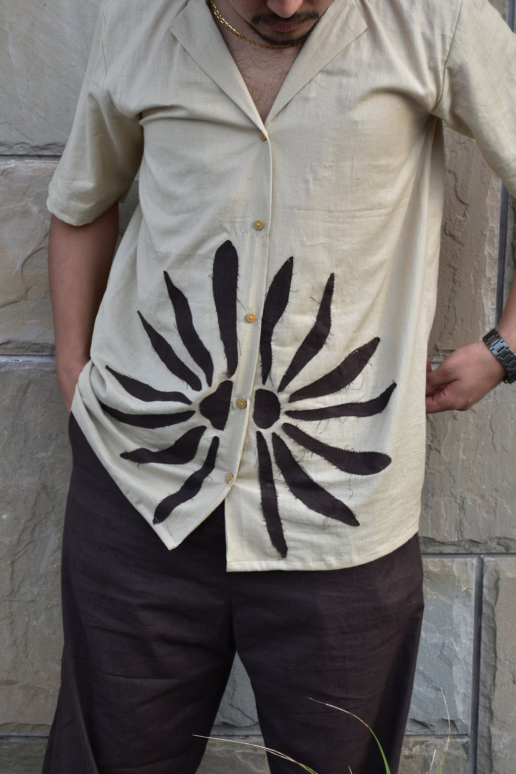 Men’s Cotton-Linen Shirt | Handcrafted & Trending