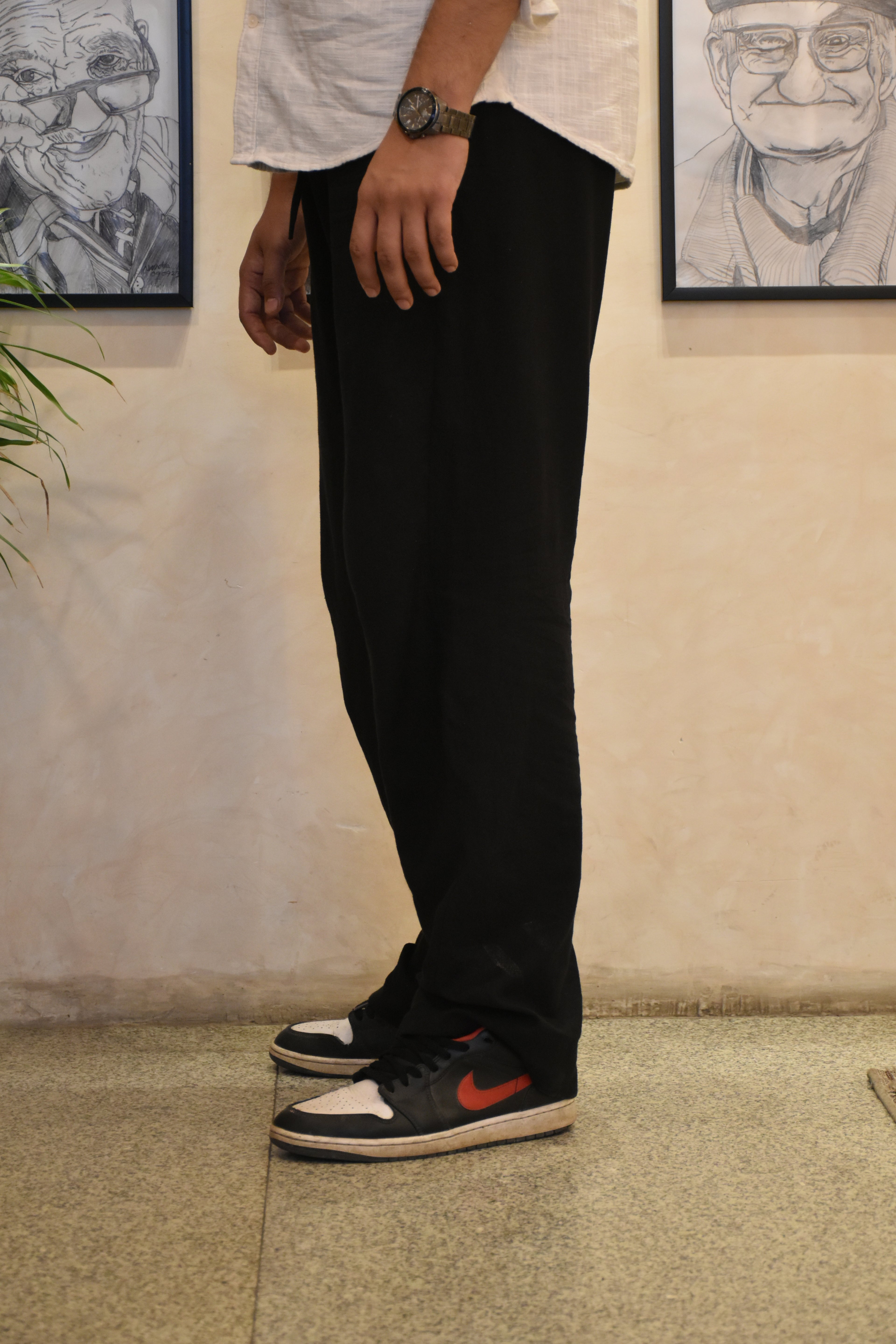 Men’s Black Linen Pants – Stylish, Relaxed Fit for Summer 2025