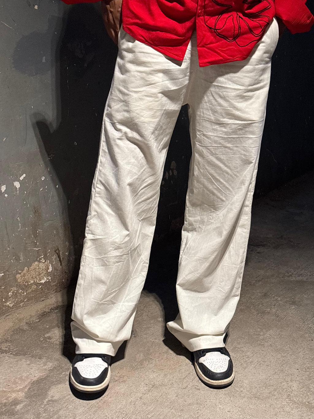 Men’s White Linen Pants – Breathable High-Quality Trousers